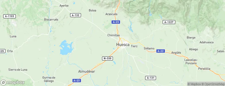 Huerrios, Spain Map