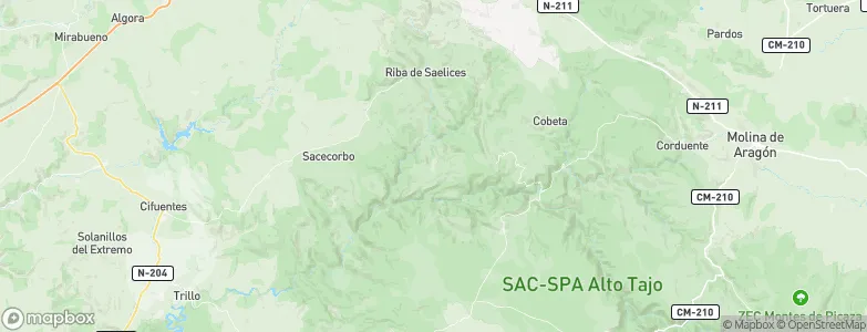 Huertahernando, Spain Map