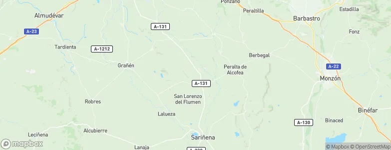Huerto, Spain Map