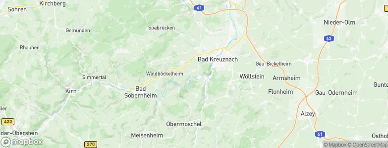 Hüffelsheim, Germany Map