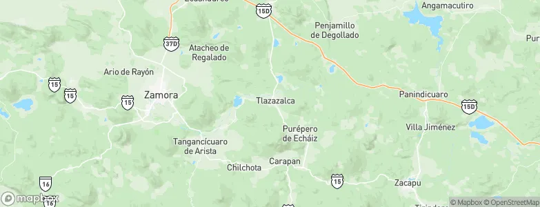 Huitzó, Mexico Map
