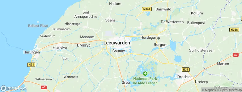 Huizum, Netherlands Map