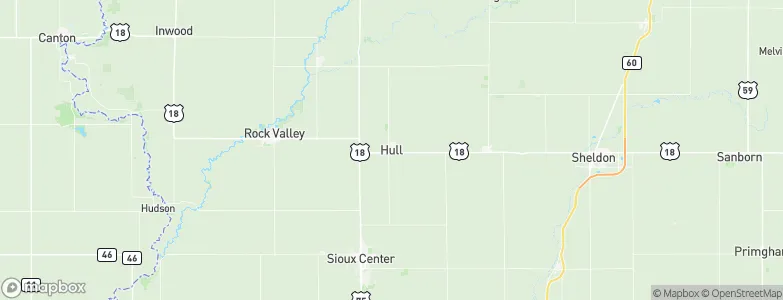 Hull, United States Map