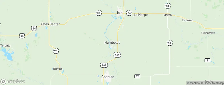 Humboldt, United States Map