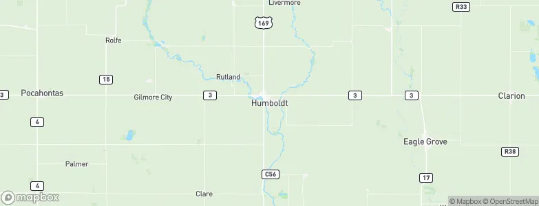 Humboldt, United States Map