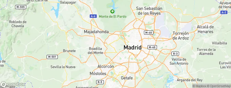 Húmera, Spain Map