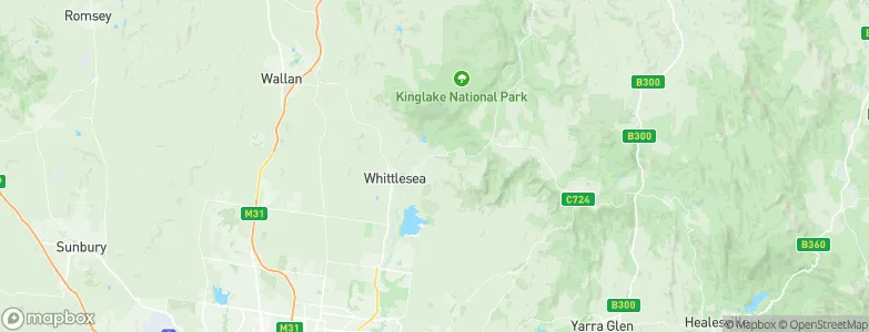 Humevale, Australia Map
