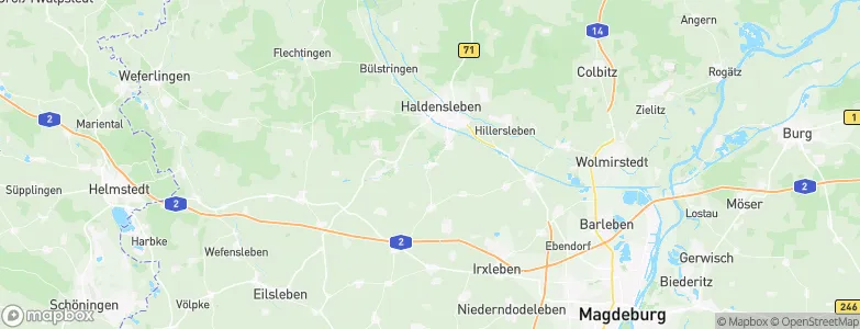 Hundisburg, Germany Map