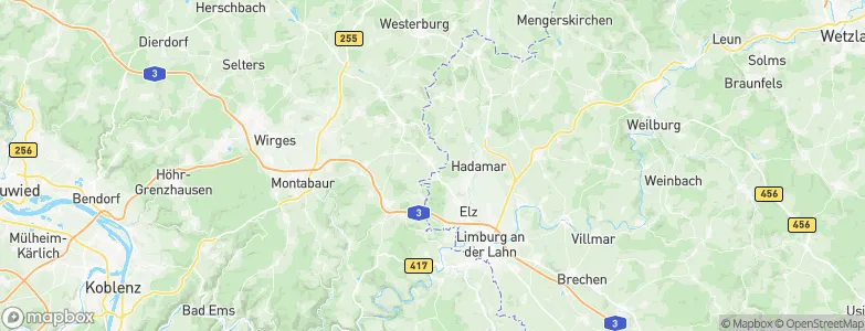 Hundsangen, Germany Map