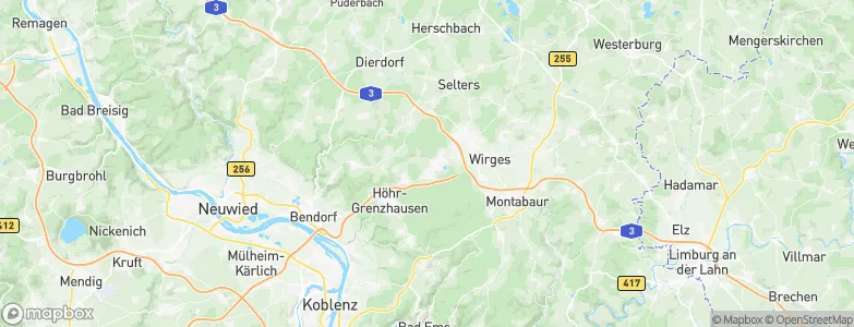 Hundsdorf, Germany Map