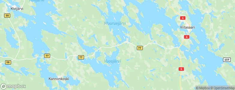 Huopanankoski, Finland Map