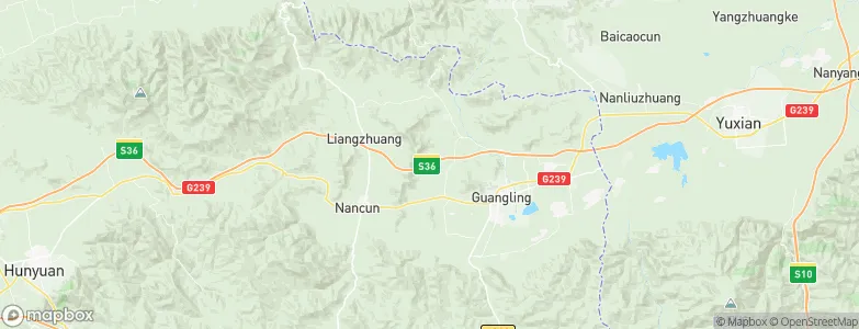 Huquan, China Map