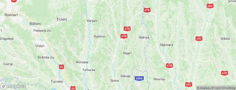 Hurezani, Romania Map