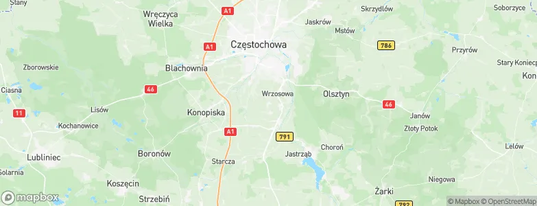 Huta Stara B, Poland Map