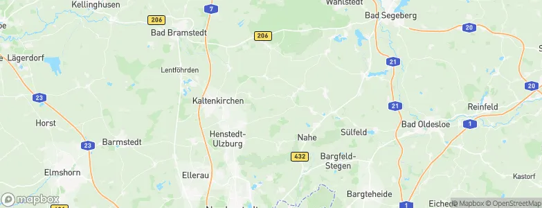 Hüttblek, Germany Map