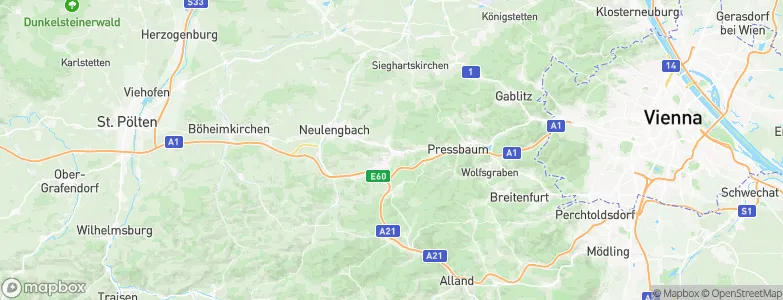 Hutten, Austria Map
