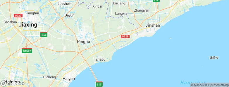 Huxiaoqiao, China Map