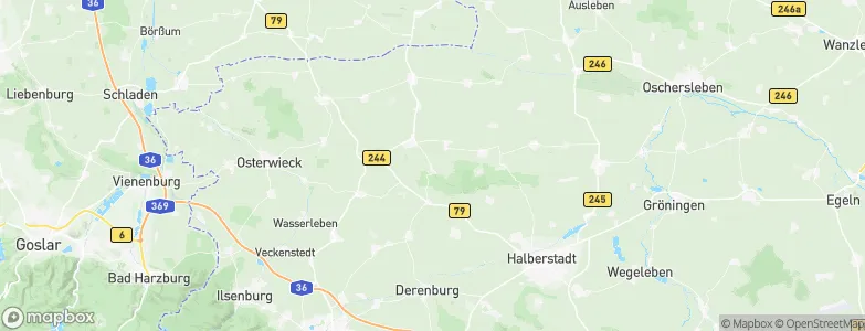 Huy-Neinstedt, Germany Map
