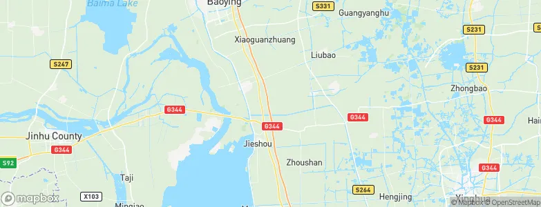 Huying, China Map