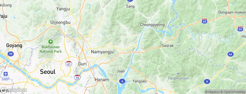 Hwado, South Korea Map