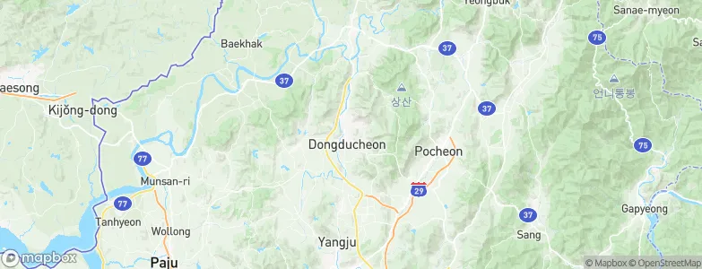 Hwangmae, South Korea Map