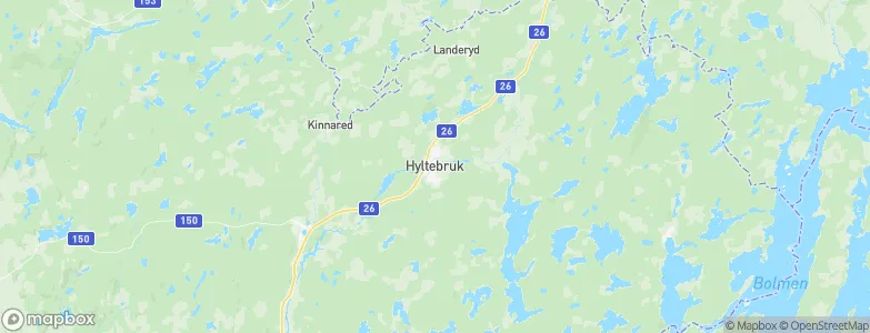 Hyltebruk, Sweden Map