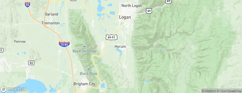 Hyrum, United States Map