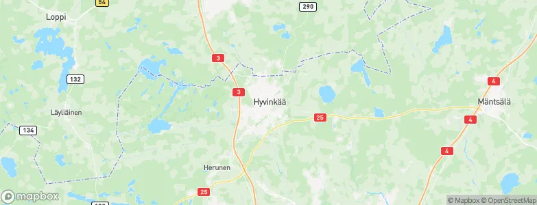 Hyvinkää, Finland Map