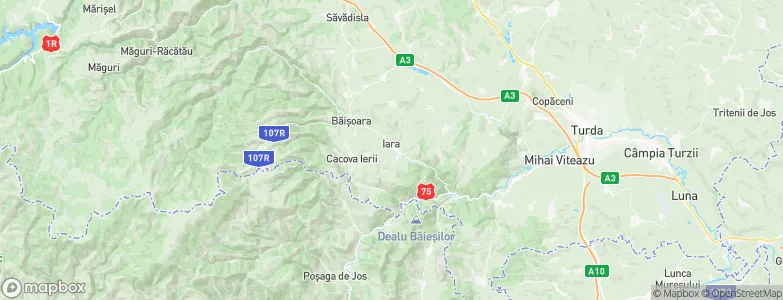 Iara, Romania Map