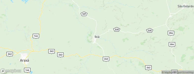Ibiá, Brazil Map