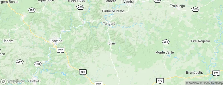 Ibiam, Brazil Map