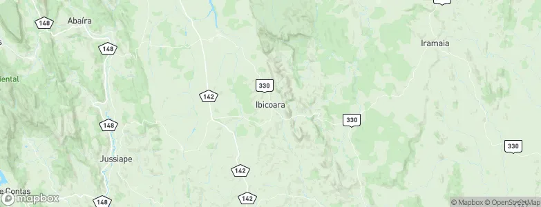 Ibicoara, Brazil Map
