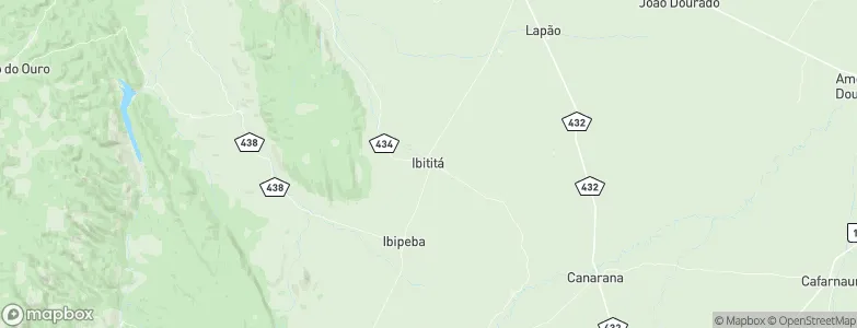 Ibititá, Brazil Map