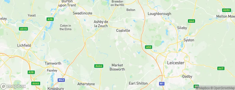 Ibstock, United Kingdom Map