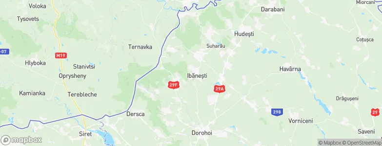Ibăneşti, Romania Map