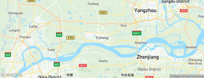 Icheng Ku, China Map