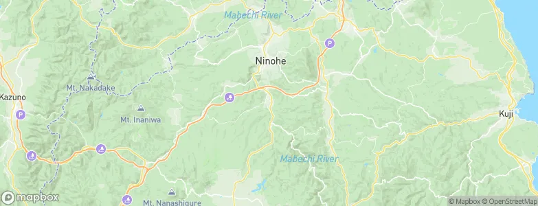 Ichinohe, Japan Map