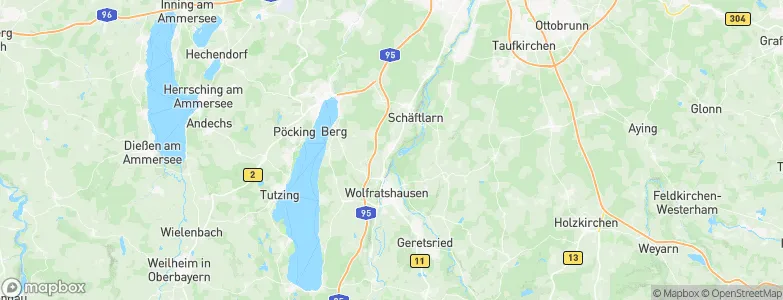 Icking, Germany Map