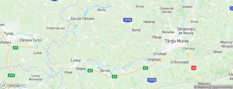 Iclănzel, Romania Map