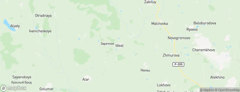 Ideal, Russia Map
