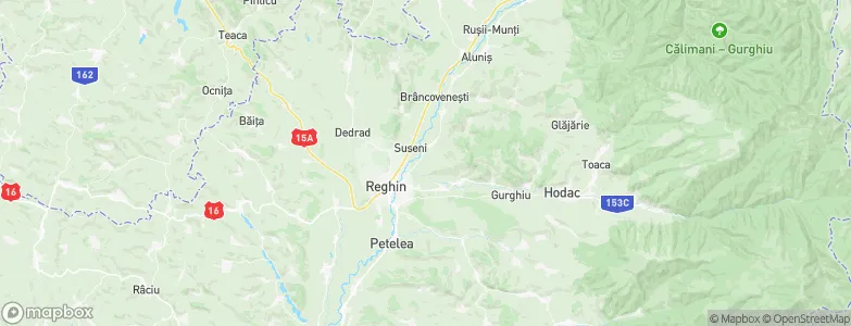 Ideciu de Jos, Romania Map