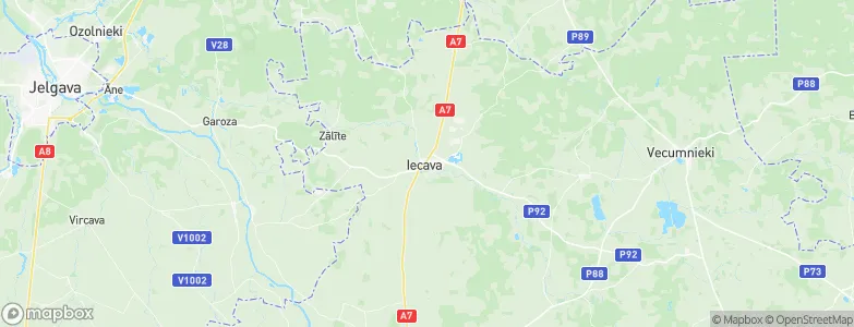 Iecava, Latvia Map