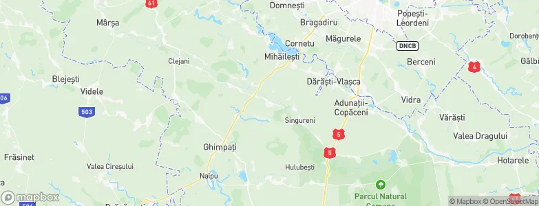 Iepureşti, Romania Map
