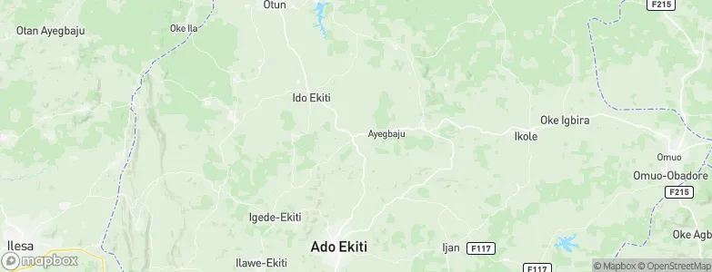 Ifaki, Nigeria Map