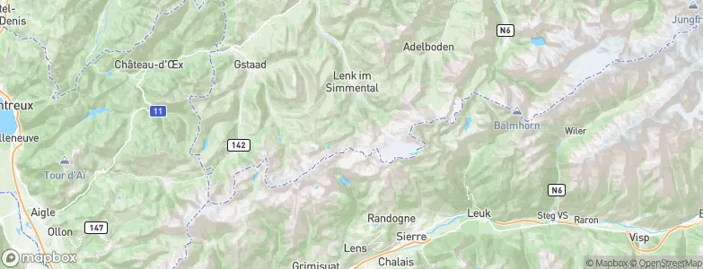 Iffigenalp, Switzerland Map