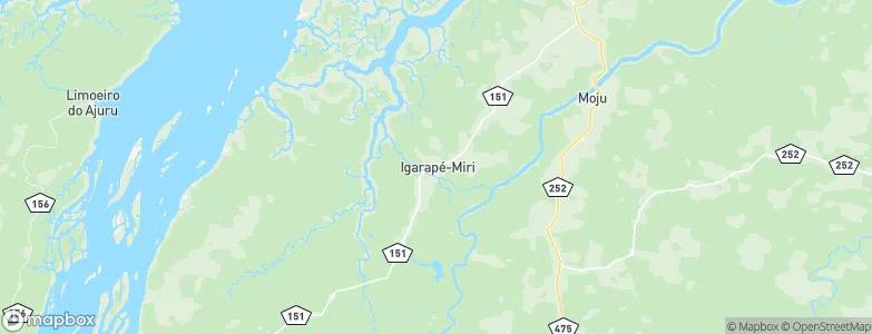 Igarapé Miri, Brazil Map
