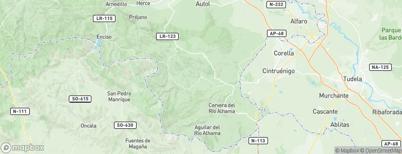 Igea, Spain Map