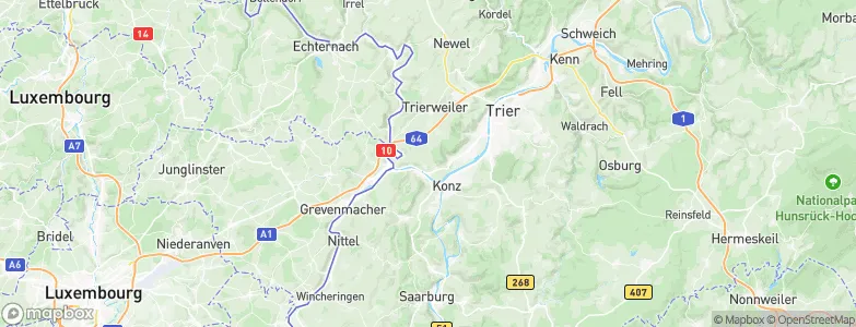 Igel, Germany Map