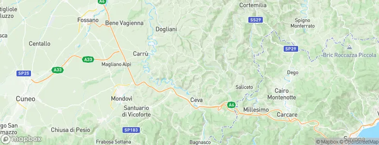 Igliano, Italy Map