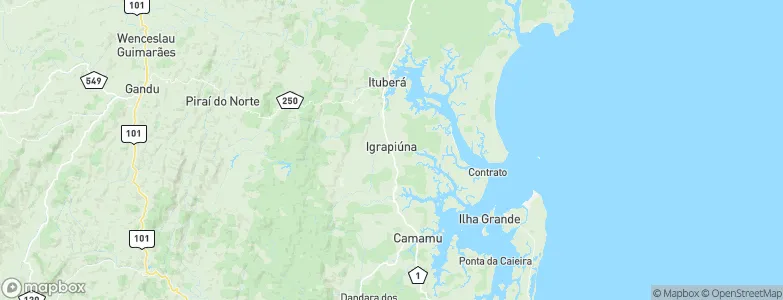 Igrapiúna, Brazil Map